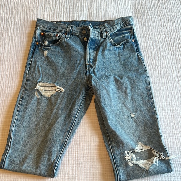 Denim - Levi's Women's Premium 501 Skinny Jeans